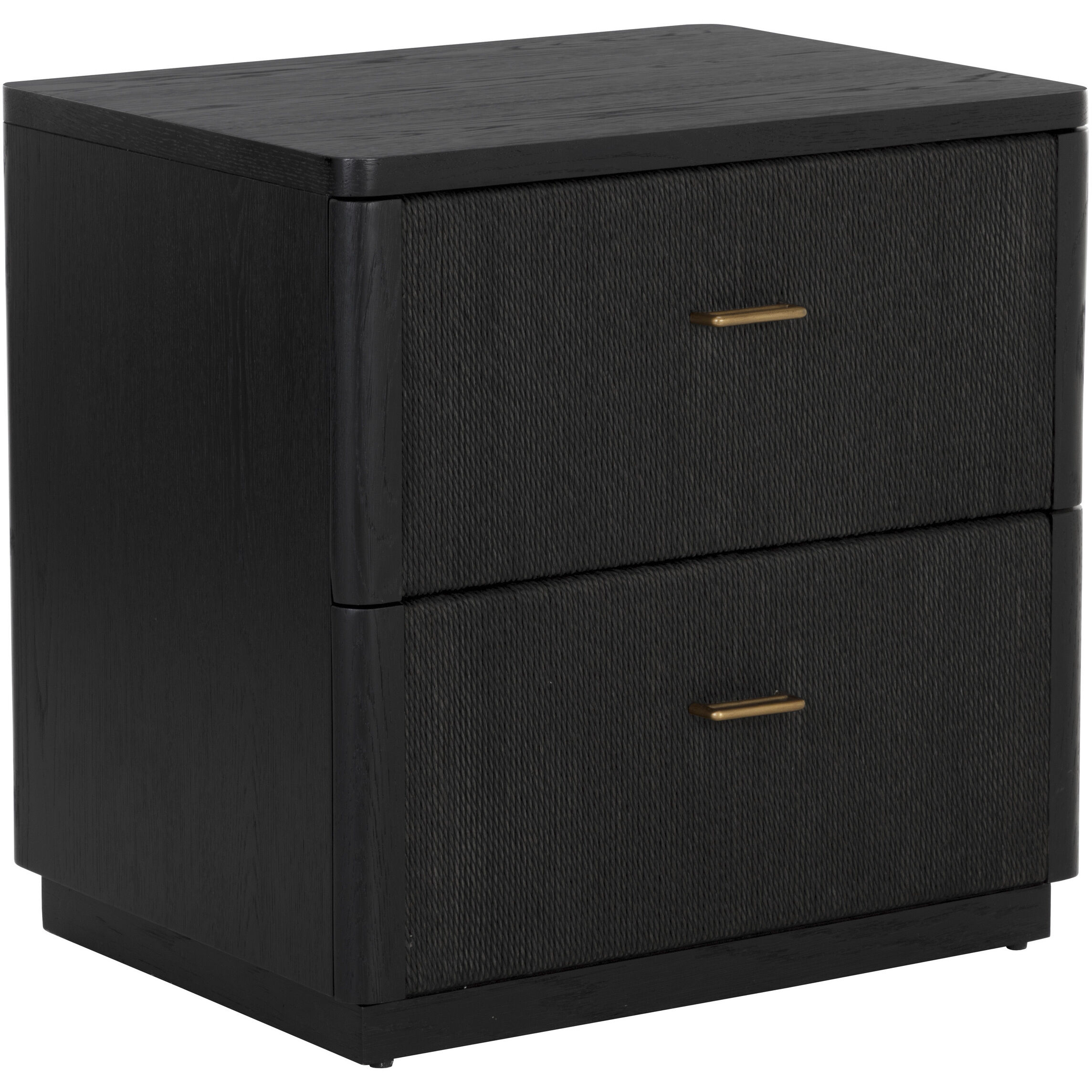 Etienne 24 X 24 inch Black Night Stand